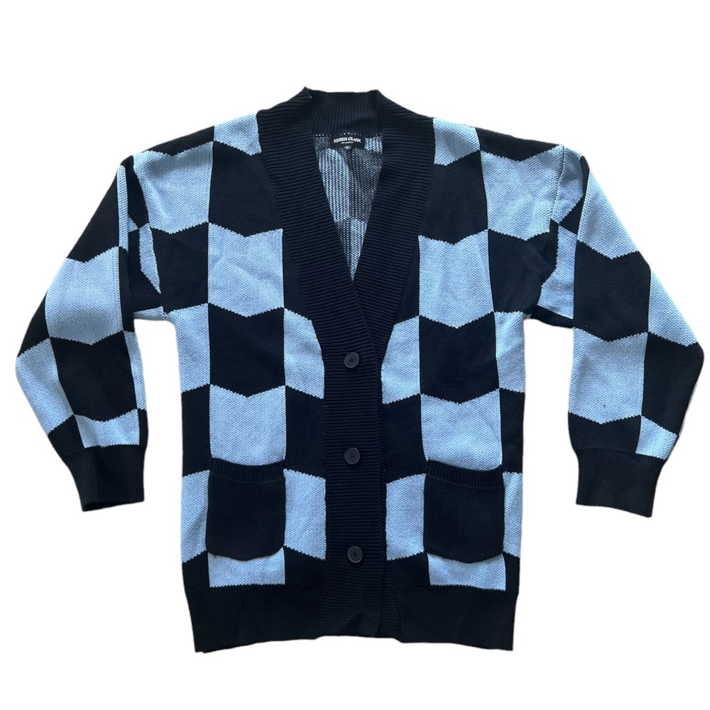CHEVRON KNIT CARDIGAN by Keiser Clark